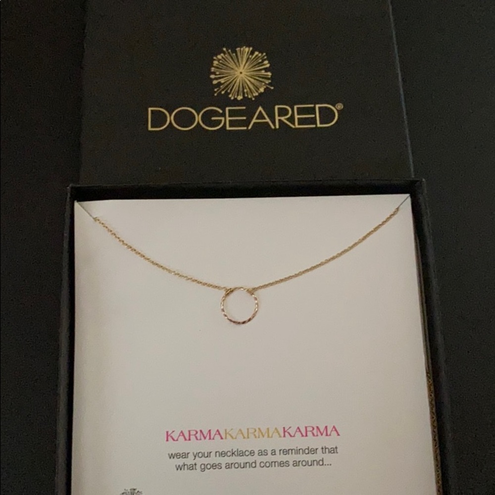 Dogeared Karma necklace